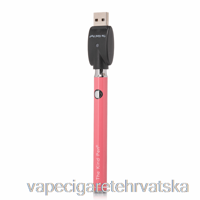 Vape Cigarete The Kind Pen Twist Vv 510 Baterija Roza